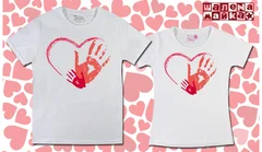 Отпечатки рук, love, любовь